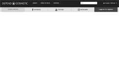 Desktop Screenshot of depend.no