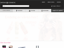 Tablet Screenshot of depend.no